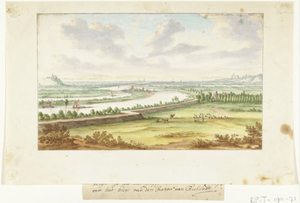 View of Schenkenschans, 1666-1706. Creator: Jan van Call.