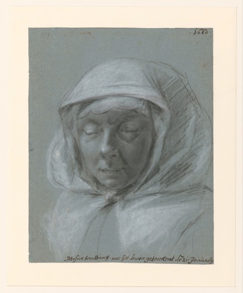 Portrait of Wiesken Matthijs, 1660. Creator: Moses ter Borch.