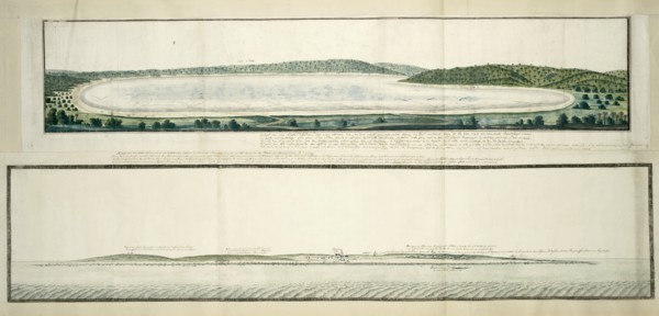 View of a saltpan, near the mouth of the Swartkops River, 1778. Creators: Robert Jacob Gordon, Johannes Schumacher.