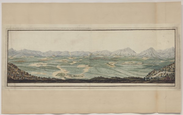 Valley with twenty-five farmsteads, 1777-1786. Creators: Robert Jacob Gordon, Johannes Schumacher.