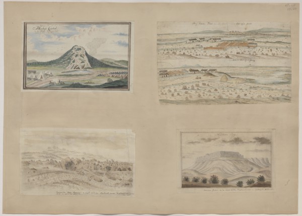 Meerhoff's Castle, Namaqualand, 1779. Creators: Robert Jacob Gordon, Johannes Schumacher.