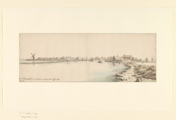 View of the village of Uithoorn, 1643. Creator: Valentijn Klotz.