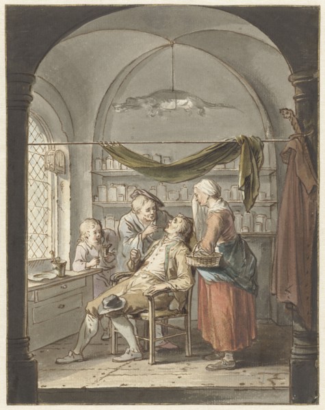 The dentist, 1748-1798. Creator: Willem Joseph Laquy.