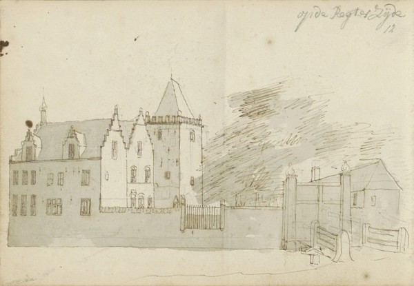 House in Rampenbosch Castle in Bergen, 1724. Creator: Abraham Meyling.
