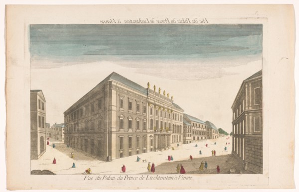 View of the Stadtpalais Liechtenstein in Vienna, 1700-1799. Creator: Anon.