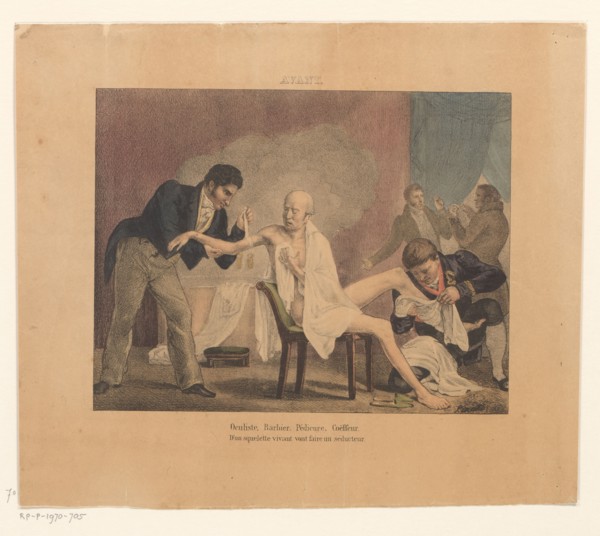 After the bath, 1800-1880. Creator: Anon.
