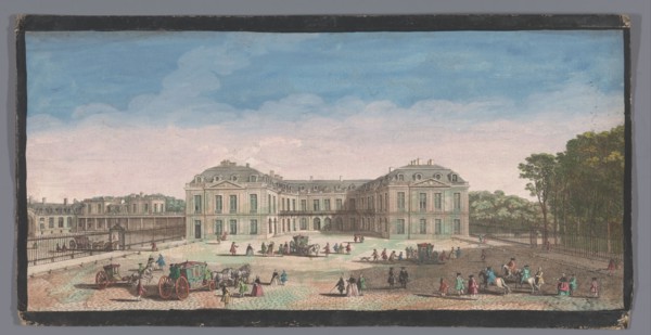 View of the Château de Choisy, 1700-1799. Creators: Anon, Jacques Rigaud.