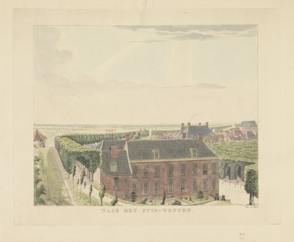 View of the city wall southwest of Nijmegen, 1815-1824. Creator: Derk Anthony van de Wart.