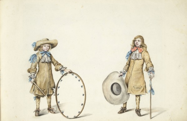 Gerrit and Cornelis Schellinger as children, c.1675-c.1685. Creator: Gesina ter Borch.