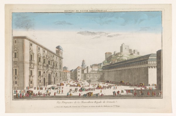 View of the Real Chancillería in Granada, 1735-1805. Creator: Unknown.