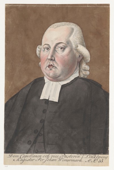 Portrait of Per Johan Wimermark, 1796.  Creator: Jan Brandes.