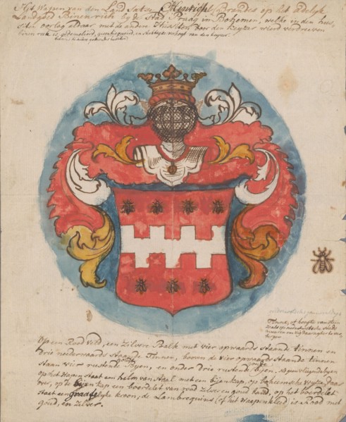 Family tree of Henrich Brandes, c.1760-c.1790. Creator: Jan Brandes.