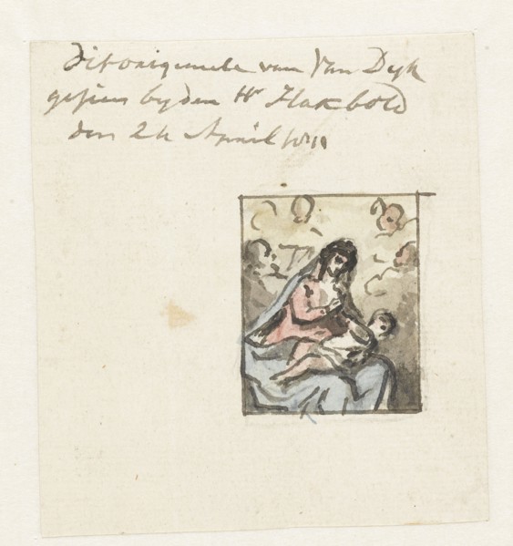Holy family, 1814. Creator: Juriaan Andriessen.