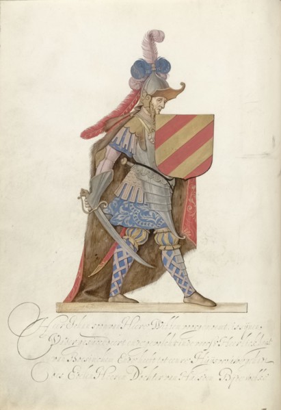 Count Hendrik van Beusichem, c.1600-c.1625. Creator: Nicolaes de Kemp.