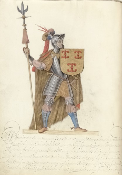 Hubrecht III van Bosinchem, lord of Culemborg, c.1600-c.1625. Creator: Nicolaes de Kemp.