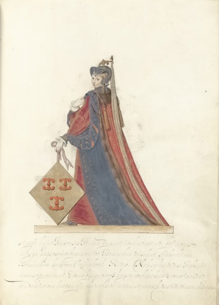 Johanna, Lady of Culemborg, c.1600-c.1625. Creator: Nicolaes de Kemp.