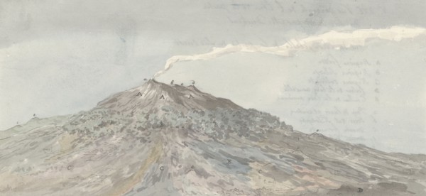 View of the Etna seen from the southwest, 1778. Creator: Willem Carel Dierkens.