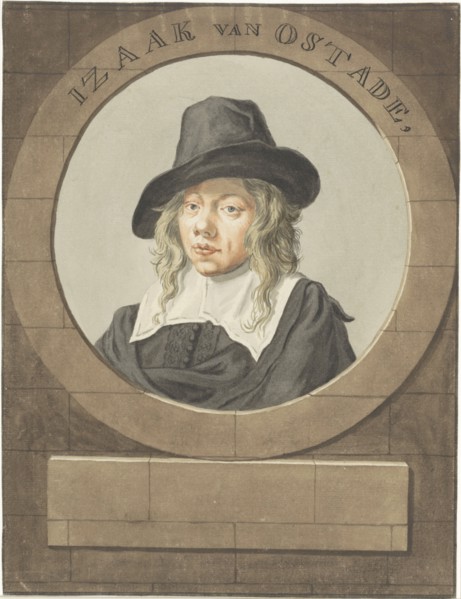 Portrait of Isaac van Ostade, 1620-1685. Creator: Anon.