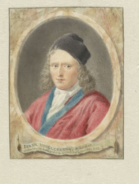 Portrait of Izaak Vogelensanck, 1741-1795. Creator: Cornelis van Noorde.