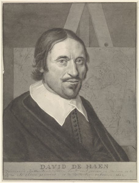 Portrait of David de Haen, 1758. Creator: Cornelis van Noorde.