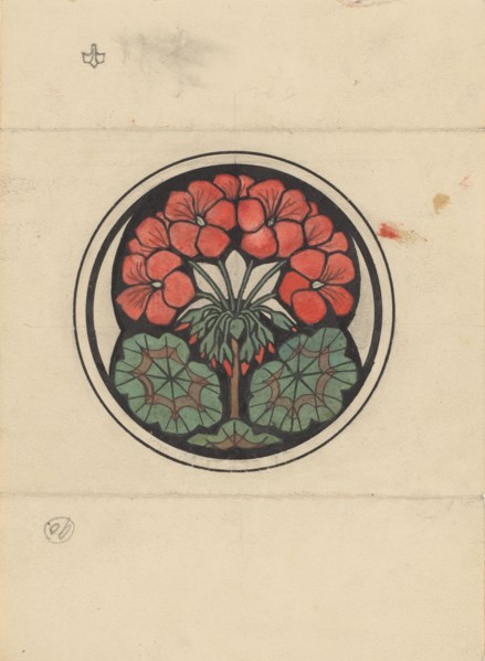 Geranium, 1887-1924. Creator: Julie de Graag.