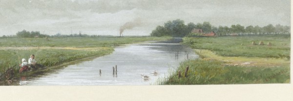 View of Huis de Vraag, 1882. Creator: Louis Chantal.