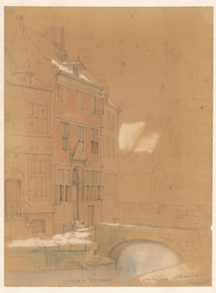 House of tanners in Maastricht, 1839. Creator: Alexander Schaepkens.