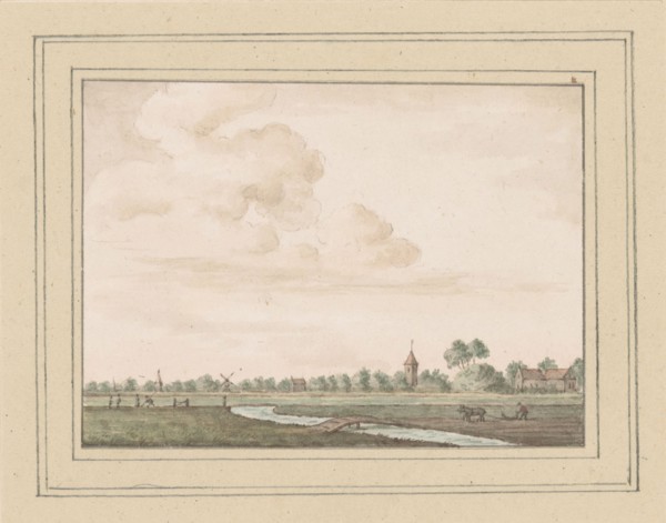 View of Noordwelle in Zeeland, in or after 1754-c. 1800. Creator: Anon.