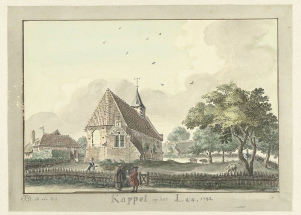 Chapel at Het Loo, 1742. Creator: Jan de Beyer.