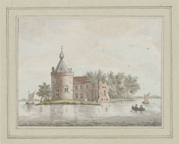 Castle Bylandt, 1734. Creator: Jan de Beyer.