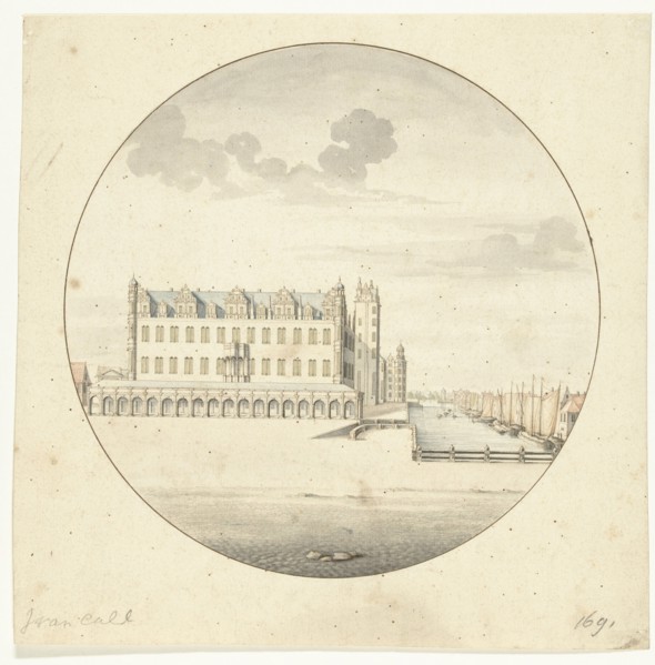 Electors Palace in Berlin, 1685-1695. Creator: Jan van Call.