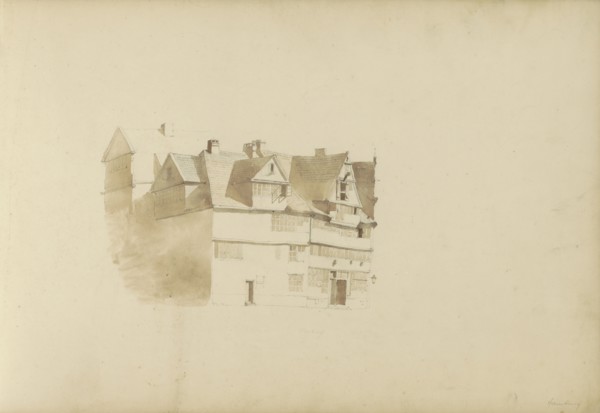 Houses in Hamburg, 1820-1896. Creator: Kasparus Karsen.