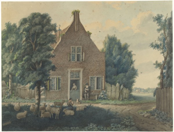 The Holland inn at 't Smalst, 1772-1844. Creator: Cornelis Apostool.