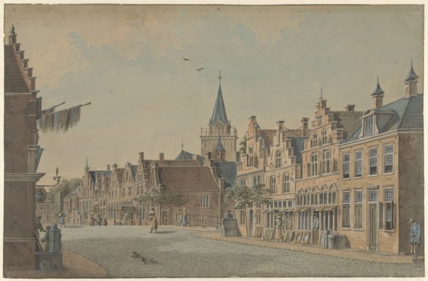 Visbrug in Woerden, 1744-1786. Creator: Theodor Verryck.