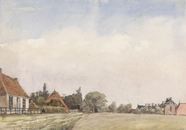 View of Schiermonnikoog, 1875. Creators: Baronne de Rebecque, Jan Daniel Cornelis Carel Willem.