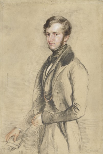 Portrait of John Davies Gilbert, 1829-1834. Creator: John Linnell the Elder.