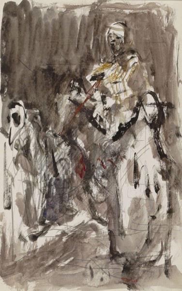 Rider, 1923. Creator: Marius Bauer.