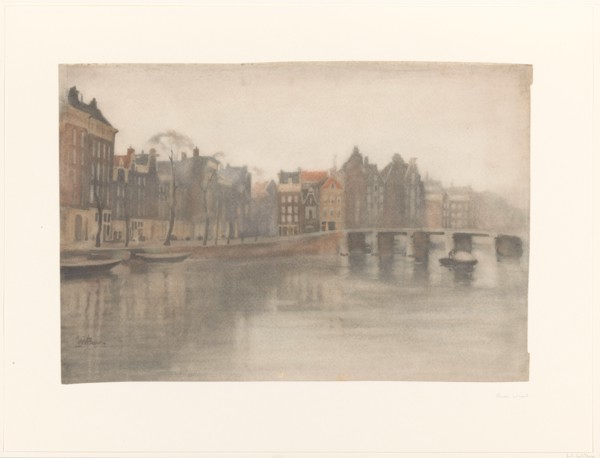 The Oude Waal in Amsterdam, 1870-1923. Creator: Willem Witsen.