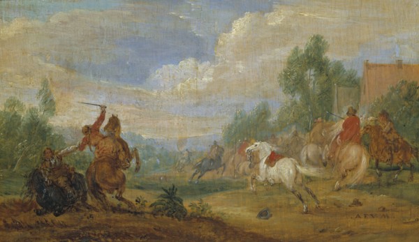 Cavalry Skirmish, 17th century. Creator: Adam Frans van der Meulen.