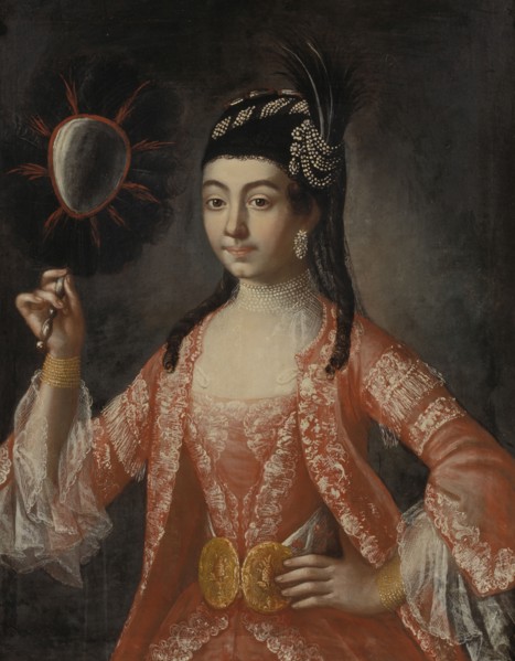 Elisabeth Palm (1756-1786), married Schön, 1768. Creator: Anders Eklund.
