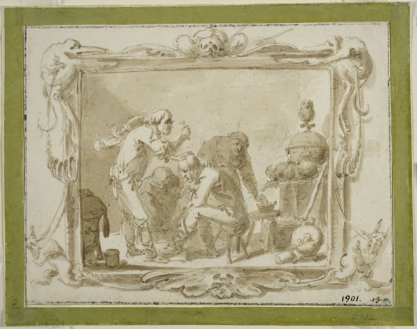 Visit to the Village Dentist. Creators: Andries Dirksz Both, Pieter Jansz. Quast.
