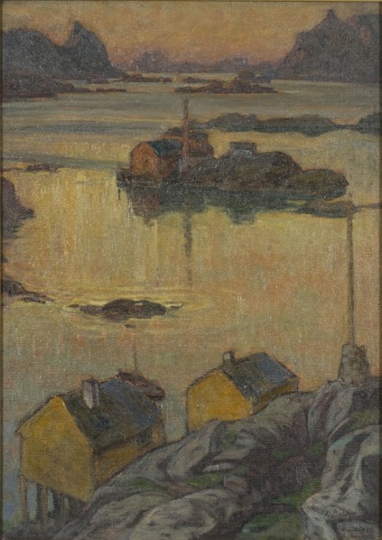 An August Night. Study from North Norway, c1900s. Creator: Anna Katarina Boberg.