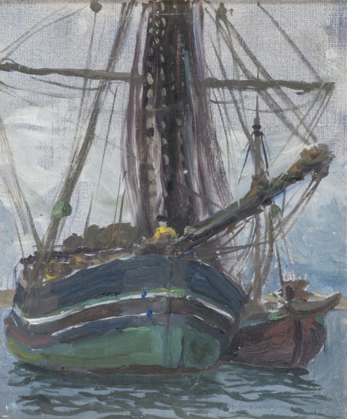 Fog Rising from the Sea. Study from Lofoten, 1907. Creator: Anna Katarina Boberg.