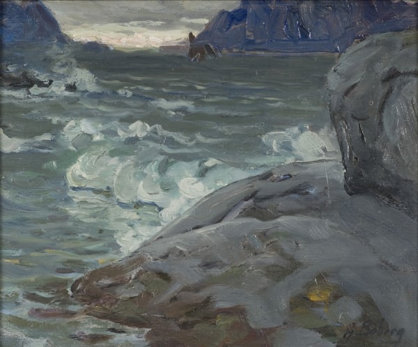 Beach. Study from North Norway, c1900s. Creator: Anna Katarina Boberg.