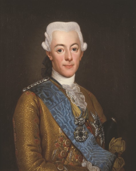 Gustav III, 1746-1792, King of Sweden, Copy of a painting of 1771. Creator: Per Krafft the Elder.