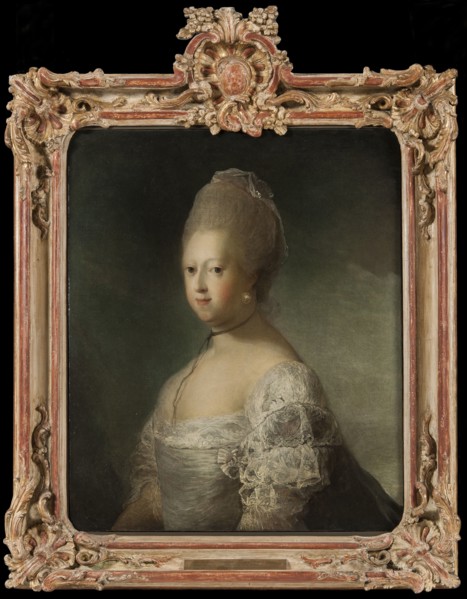 Caroline Mathilde, Queen of Denmark, 18th century. Creator: Carl Gustaf Pilo.