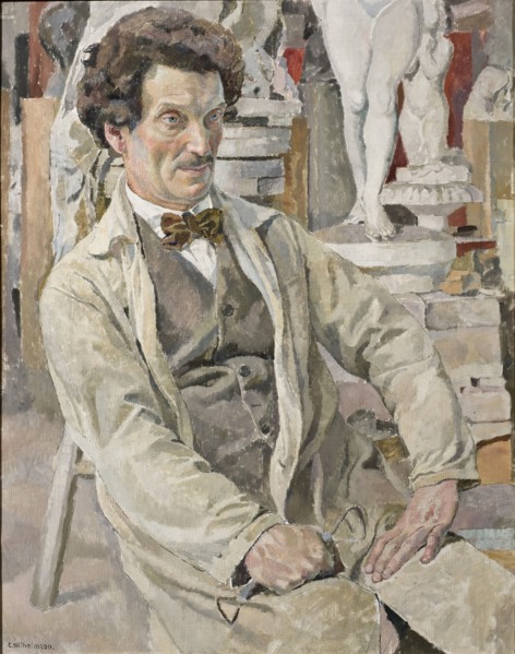 Carl Eldh, 1873-1954, artist, 1924. Creator: Carl Wilhelmson.
