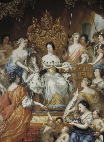 Allegory of Queen Dowager Hedvig Eleonora's guardianship, 1692. Creator: David Klocker Ehrenstrahl.