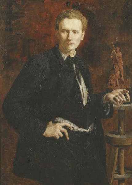 Allan Österlind, the Artist, 1880. Creator: Ernst Josephson.