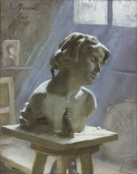 Interior of a Studio in Paris, 1886. Creator: Eva Fredrika Bonnier.